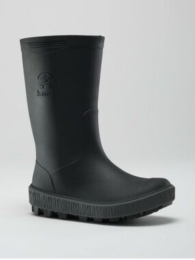 Kamik Riptide black/charcoal rain boots